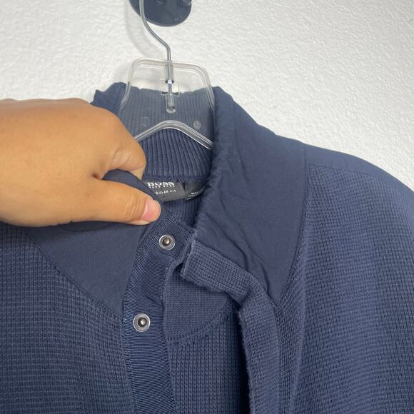 Boss Hugo Boss Mens Sweater Size L Knit Button Front Cardigan Like Regular Fit - Picture 13 of 15